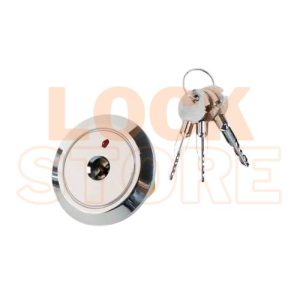 serrure principale coffre Asie/Maghreb/Afrique (long.23mm / diam. col 48mm)